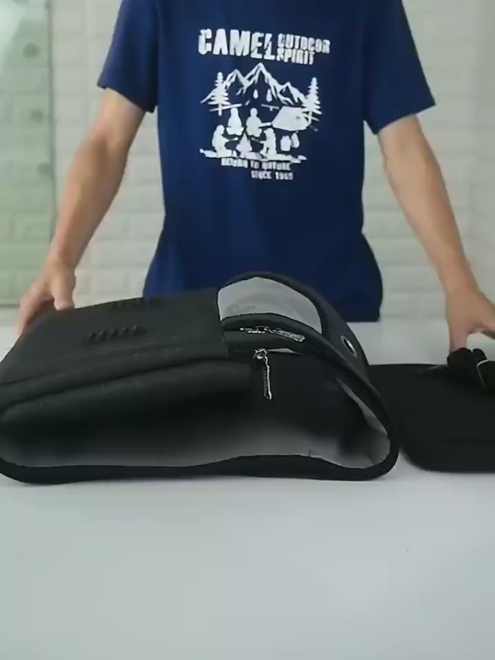 Pet Out Bag With Fan Side Mesh Ventilation